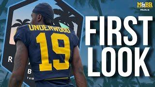 FIRST LOOK: Bryce Underwood practices with Michigan during Reliaquest Bowl