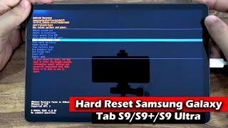 Hard Reset - Samsung Galaxy Tab S9/S9+/S9 Ultra