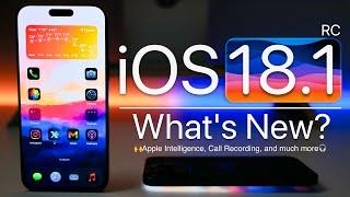 iOS 18.1 RC is Out! - What's New?