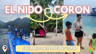 Ultimate Adventure Boat Tour Vlog | El Nido to Coron 