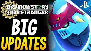 BIG New Digimon Story Time Stranger UPDATES - New Battle Gameplay, Digital World, Evolutions + More!