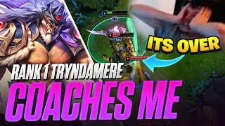 RANK 1 Tryndamere COACHES Me... ft. @RANGERZX  | Dzukill