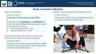 Launching of a National Monitoring Protocol for Coral Reef Restoration Projects