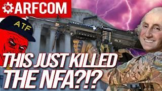 BREAKING NEWS!!! District Court Judge Finds NFA Unconstitutional As Applied To Defendant