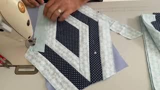 Ideal block design for carpets and bedspreads. Quick and easy to do come learn