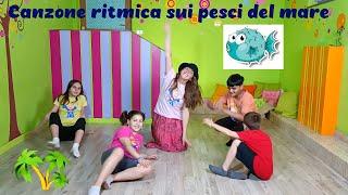 CANZONE RITMICA SUI PESCI DEL MARE PER BAMBINI DELL' INFANZIA E DELLA PRIMARIA - "NEL MARE"