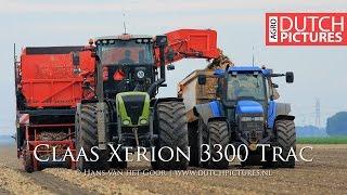 Onion harvest with Claas Xerion 3300 Trac! | Uien laden | Dewulf RA2060 |Sam De Visser|NL