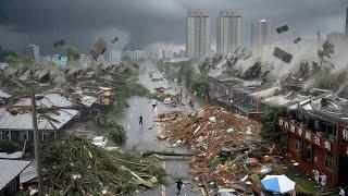 Taiwan in a state of emergency! Super typhoon Kong-Rey destroys houses, people evacuated