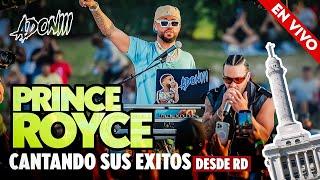 PRINCE ROYCE CANTANDO SUS EXITOS EN VIVO  CON DJ ADONI / BACHATA MIX