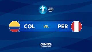 EN VIVO | COLOMBIA vs. PERÚ | CONMEBOL SUB15 2023