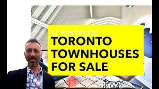 17 Fantastic Toronto Townhouses For Sale  |  Yossi Kaplan #152