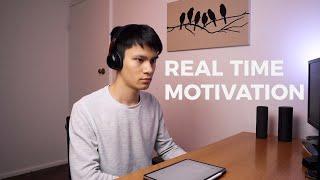 Real Time Study With Me (MIND MAPPING and NO MUSIC)