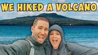 RANGITOTO l AUCKLAND l Hiking a volcano l New Zealand l South African Youtubers l October 2023