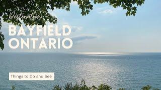 Things to do and see in Historic Bayfield Ontario