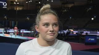 Ruby EVANS (GBR) after podium training #munich2022