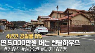 NO.607 맘에 드실겁니다! 미국냄새 물씬나는 200세대 미국마을 렌탈도 가능한 전원주택