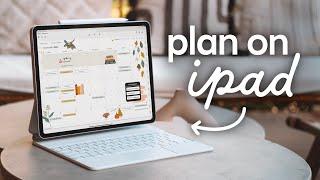 Using a Digital Planner on iPad | November Plan with Me