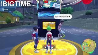 Hunting Shiny Live and Power Hosting legit in Union Circle with Sandwich in Pokemon Scarlet Violet