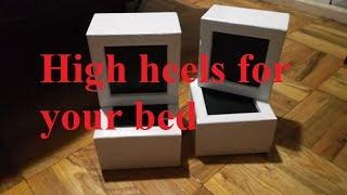 Bed Risers Cheap and Easy DIY