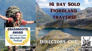 16 DAY SOLO Packrafting & Exploring Expedition in to FIORDLAND | Southern Alps New Zealand