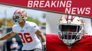 Roster Moves  49ers Javon Hargrave & Curtis Robinson to IR + PS Elevations & DE promoted to active