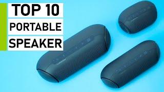 Top 10 Best Portable Bluetooth Speakers