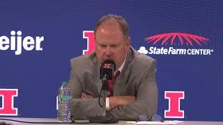 Postgame Media Conference at Illinois || Wisconsin Basketball || December 10, 2024