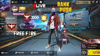 Free Fire Live Rank Push Heroic to Master Road to 6K subscribers #viral #ff #fflive #live #freefire