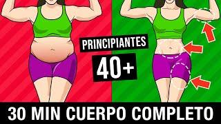 PERDER PESO DESPUÉS DE LOS 40: RUTINA DE CUERPO COMPLETO PARA PRINCIPIANTES