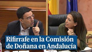 Rifirrafe en la comisión del Parlamento andaluz sobre la ley de regadíos en Doñana