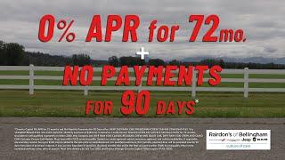 It's Time For Something New! | No Payments For 90 Days* | Rairdon's of Bellingham