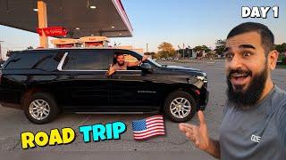 Hamara USA ka road trip start hogaya  Day 1