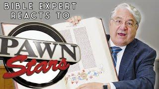 The Gutenberg Bible - Expert Reacts To Pawn Stars