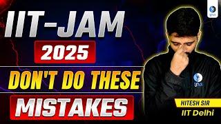 IIT JAM 2025 Preparation Strategy | Avoid Common Mistakes IIT JAM 2025 Preparation | IFAS