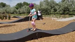 Skate Park Skooter Fun for the Grandkids