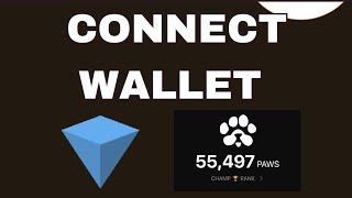 PAWS   WALLET CONNECTION. HOW TO CONNECT YOUR TON WALLET TO PAWS PLATFORM