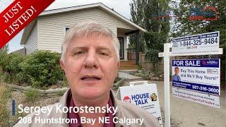 208 Huntstrom Bay NE Calgary, AB T2K 5W6 | Sergey Korostensky | Calgary Realtor