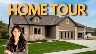 Step Inside This Stunning Model Home In Gretna, Nebraska– Modern Living at Its Best!