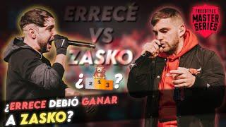 ¿ERRECE DEBIÓ GANAR A ZASKO? | Votación FMS España J7 | Errece vs Zasko