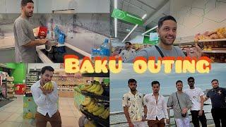 Baku outing  | fun day in azerbaijan | mart shopping for appartment 