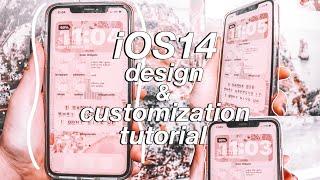 DESIGNING MY iOS14 HOME SCREEN AND CUSTOMIZATION & ORGANIZATION TUTORIAL