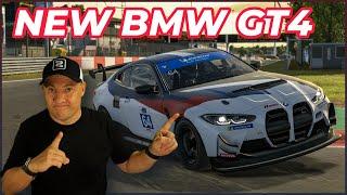 iRacing NEW BMW GT4 im Fahrtest auf Zolder mit Grafikupdate!