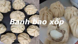 Cách Pha Bột Làm Bánh Bao Xốp || Cuộc Sống Mỹ