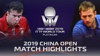 Vladimir Samsonov vs Pavel Sirucek | 2019 ITTF China Open Highlights (Pre)