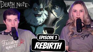 Light Finds the Death Note! | Death Note Couple Reaction | Ep 1 “Rebirth”