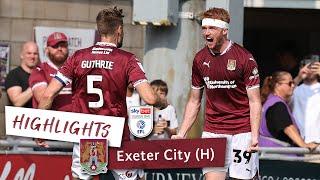 HIGHLIGHTS: Northampton Town 2 Exeter City 1