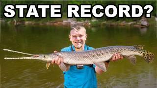 Can I Catch a State Record Gar Fish?