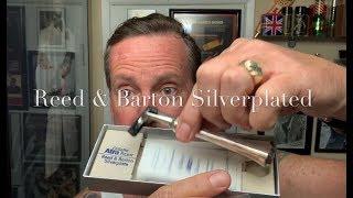 Vintage Silver-plated Gillette Atra Razor, from Reed & Barton