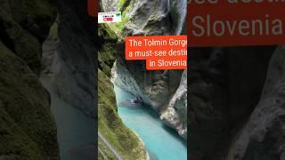 A must-see destination in Europe #pov Tolmin Gorges a must-see destination in Slovenia.