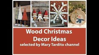 Wooden Christmas Decorations Ideas – Wood Christmas Crafts to Make and Sell